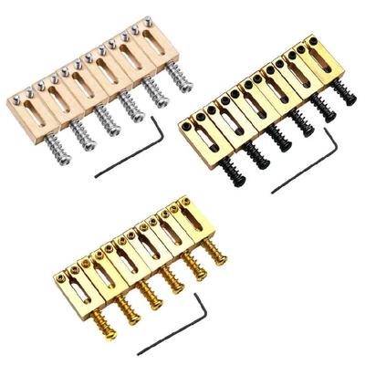 Tremolo Bridges Saddle Electric Guitar Bridge Saddles Guitar Parts Replacements