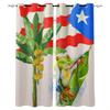 Bamboo And Frog Window Curtains Curtains for Living Room Decorative Items Living Room
