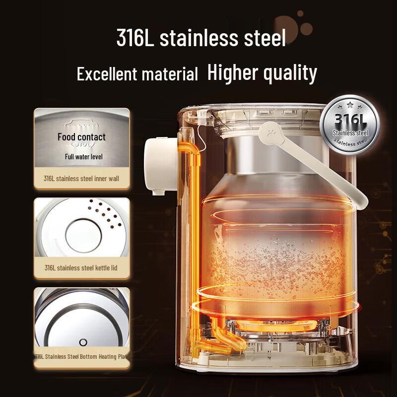 Bear 5L Electric Hot Water Kettle with Multi-Temperature Control CN plug (adapter included)
