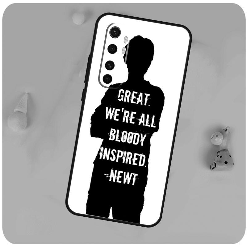 The Maze Runner Qoutes Case For Xiaomi 13 12 Lite 11T 12T Pro 12X Cover For POCO F5 X3 X5 Pro X4 F4 GT F3 M5s C40