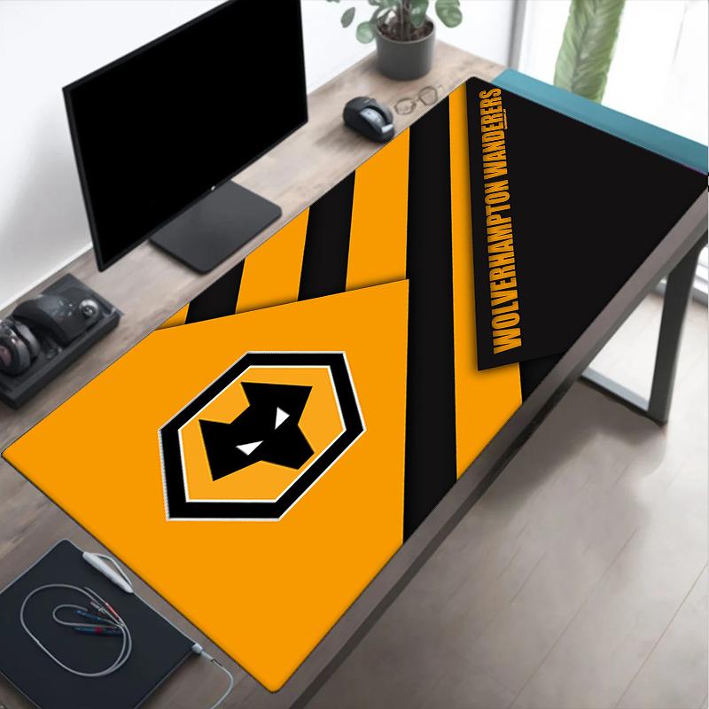 Wolf in der Nacht Wanderer Mauspads, Gaming-Mauspad, Tastaturmatte, Schreibtischdekoration für Computer-Notebook, Fan-Geschenk, Geburtstagsgeschenk