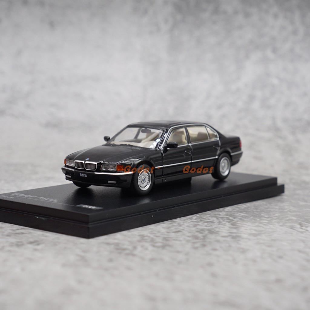 AR-Box 1:64er Maßstab Diecast Legierung BMW 750iL E38 Limousine Spielzeugautos Modell Klassiker Nostalgie Geschenke für Erwachsene Souvenir Statische Ausstellung