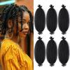 Synthetic Fiber Afro Twist Marley Braid Curl Hair Extensions