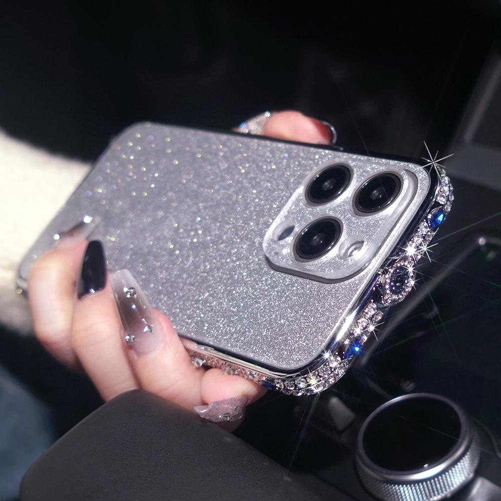 

Змеиная голова с ромбовидной каймой и блестящей задней панелью с пленочным чехлом для телефона для IPhone 15 14 Plus 13 12 11 Pro Max XSMax 8 7 Plus Защитный чехол iPhone 15 Pro Max серебряный