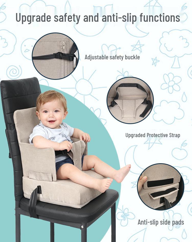 Infant & Child Booster Seat Cushion for High Chair & Study