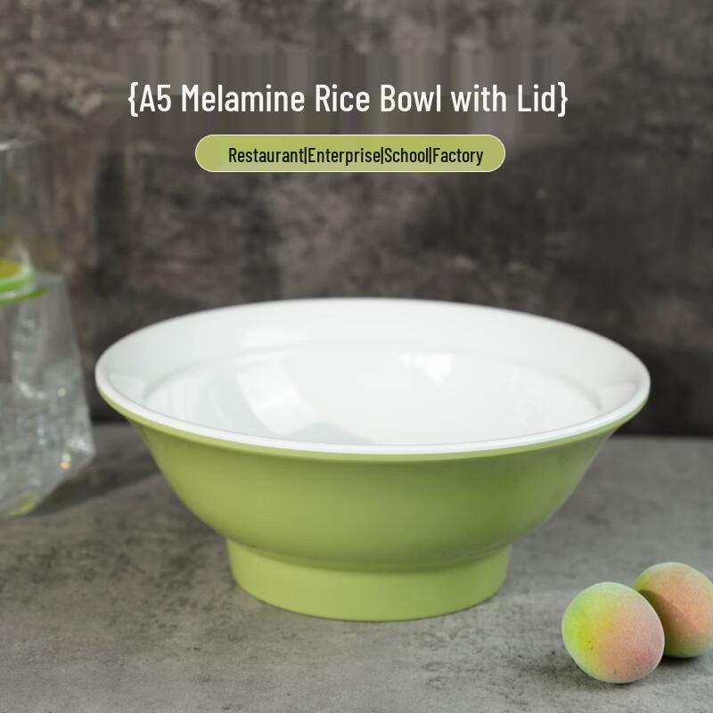 Melamine Dual-Color Conical Bowl 3-Pack