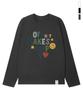 GRAVER [Unisex] Makes Happy Long Sleeve T-Shirt_3 Colors