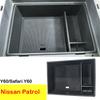 Mittelarmlehnen-Aufbewahrungsbox für den 88-04 Nissan Patrol Y60, ein Aufbewahrungszubehör für den Safari Y60.