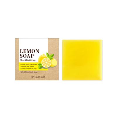 Lemon Handmade Oil Soap Gently Cleanses Skin Exfoliates Rough Refreshing And Fragrant Bath Soap