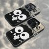 Funny smiley face small briquettes for apple 15promax mobile phone case advanced sense 14/13/12 all-inclusive 11 explosion