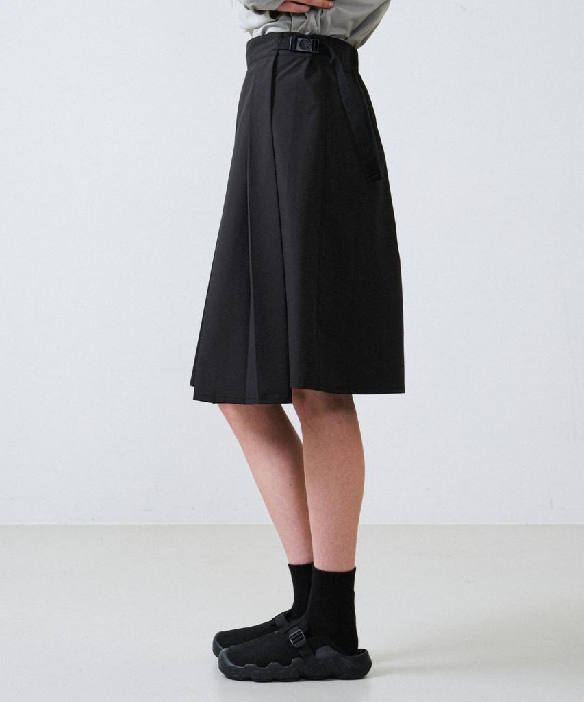 Hilliment Women'S Waterproof Layered Skirt (Black)