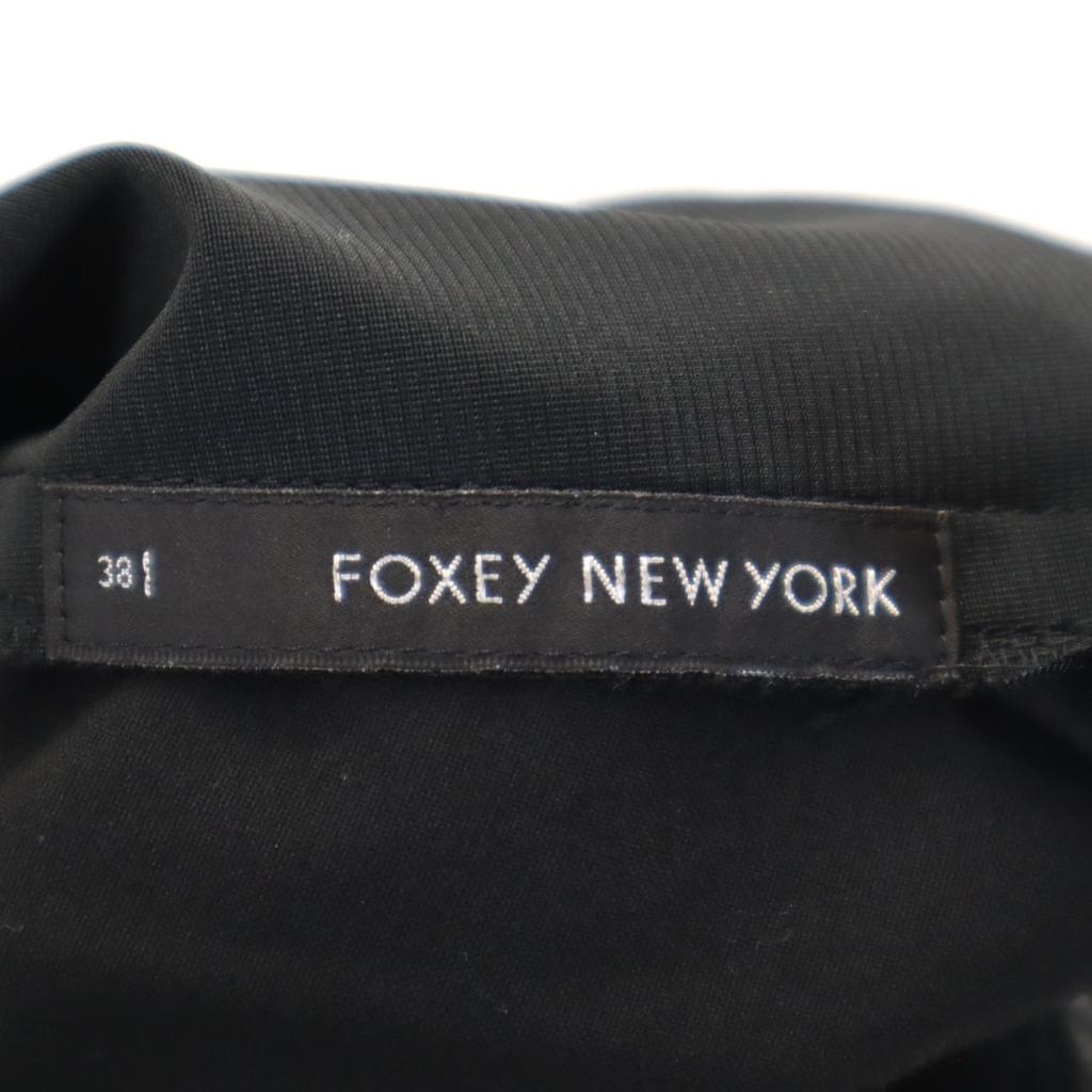 FOXEY NEW YORK made in Japan Midi length flare skirt 38 black Women Used