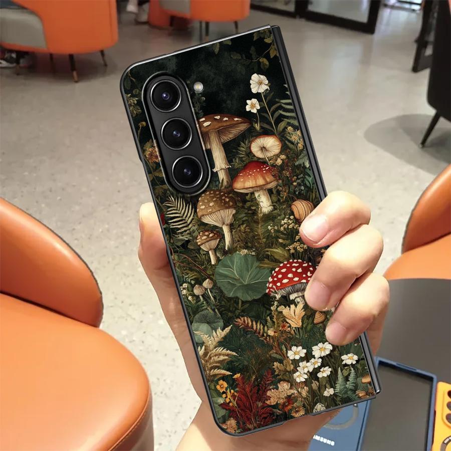 Flowers Beautiful Case for Samsung Galaxy ZFold7 ZFold3 ZFold5 Z Fold 7 6 5 4 3 ZFold6 ZFold4 Back Phone Cover