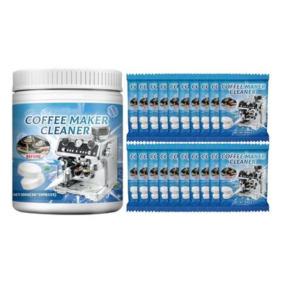 Leistungsstarke Kaffeemaschinen-Reinigungstabletten Brausetabletten Entkalker Küchenschmutz Reiniger Produkt