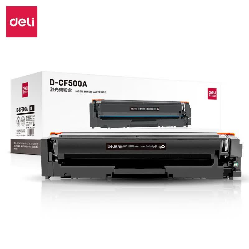 Deli Compatible HP 202A CF500A Black Toner Cartridge