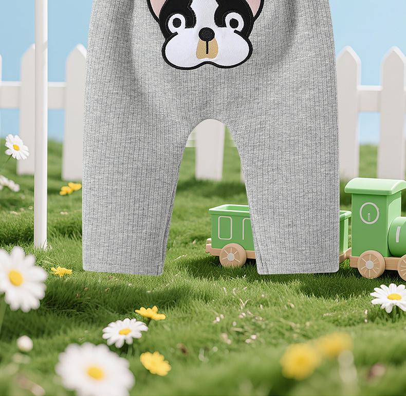 2025 Herbst/Winter Cartoon Fleecehosen für Kleinkinder (0-3 Jahre) - Unisex Lange Hosen