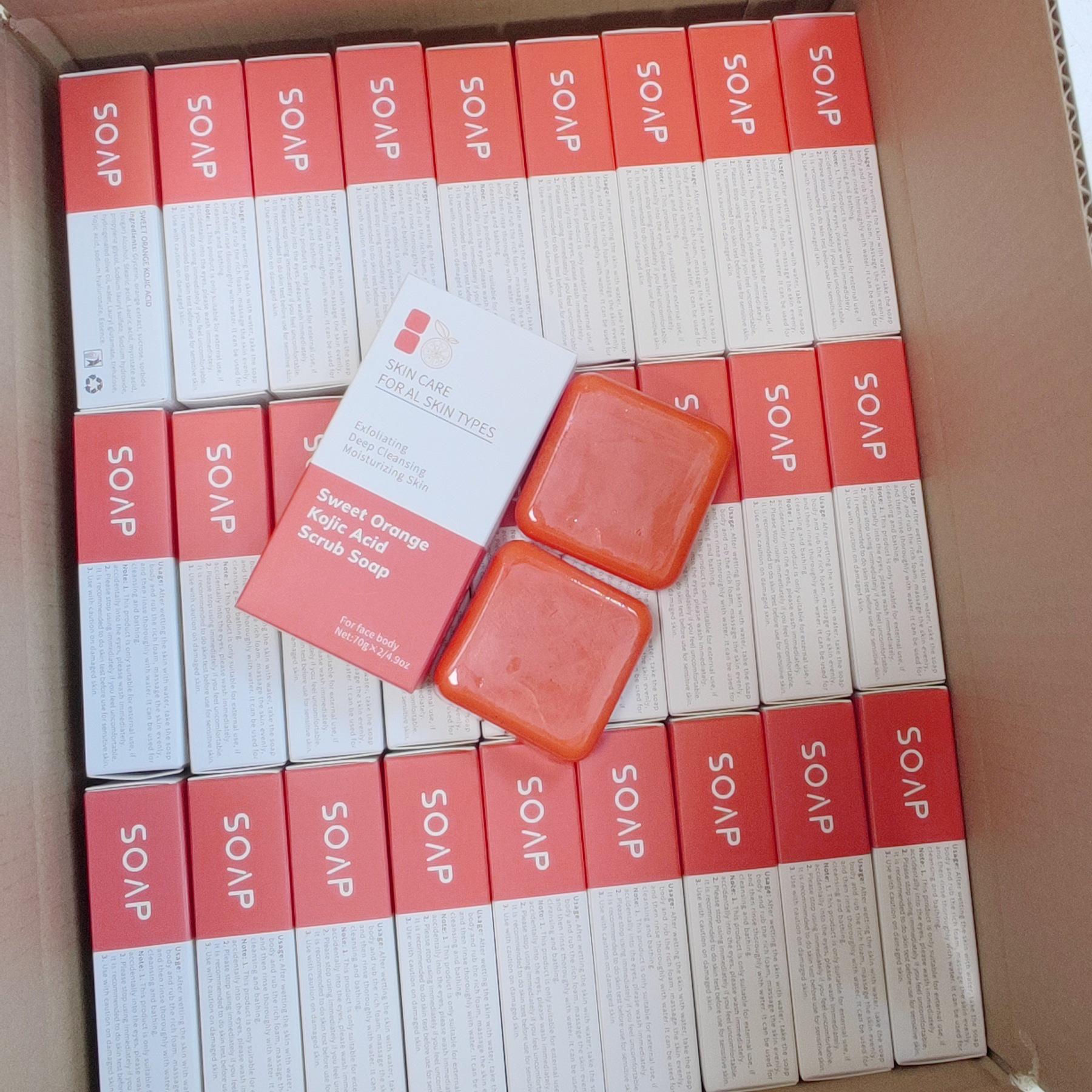 Kojic Acid Volcanic Mud Brightening Essential Oil Handmade Soap