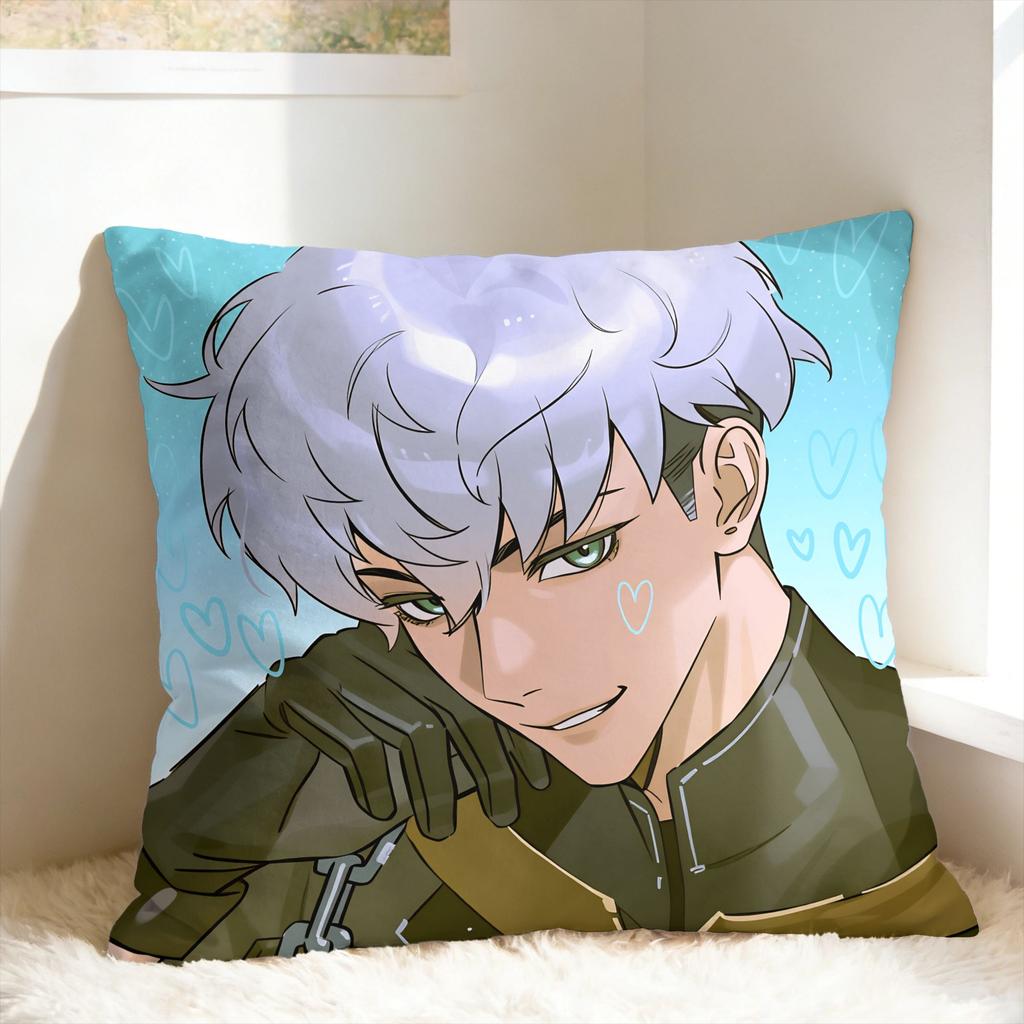 O-OverwatchES Pillow Case Square Pillow Cover Cute Funny Cushion Cover For Sofa Couch Bed Living Room