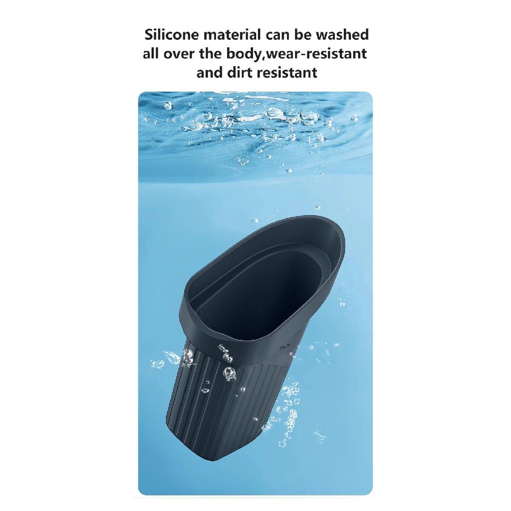 For Tesla Model Y 2025 Car Door Trash Can Silicone Door Storage Box Waterproof Garbage Can 2024 Model 3 Car Accessories