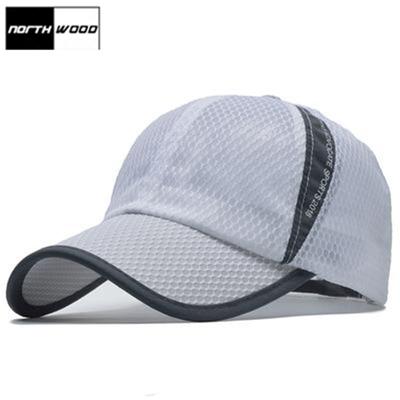 Sun Baseball Cap Men Women Summer Cap Mesh Fitted Cap Dad Hat Trucker Cap For Summer