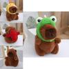Charming Capybara Plush Keychain Soft Toy In Various Designs Ideal For Collectors And Gift Givers