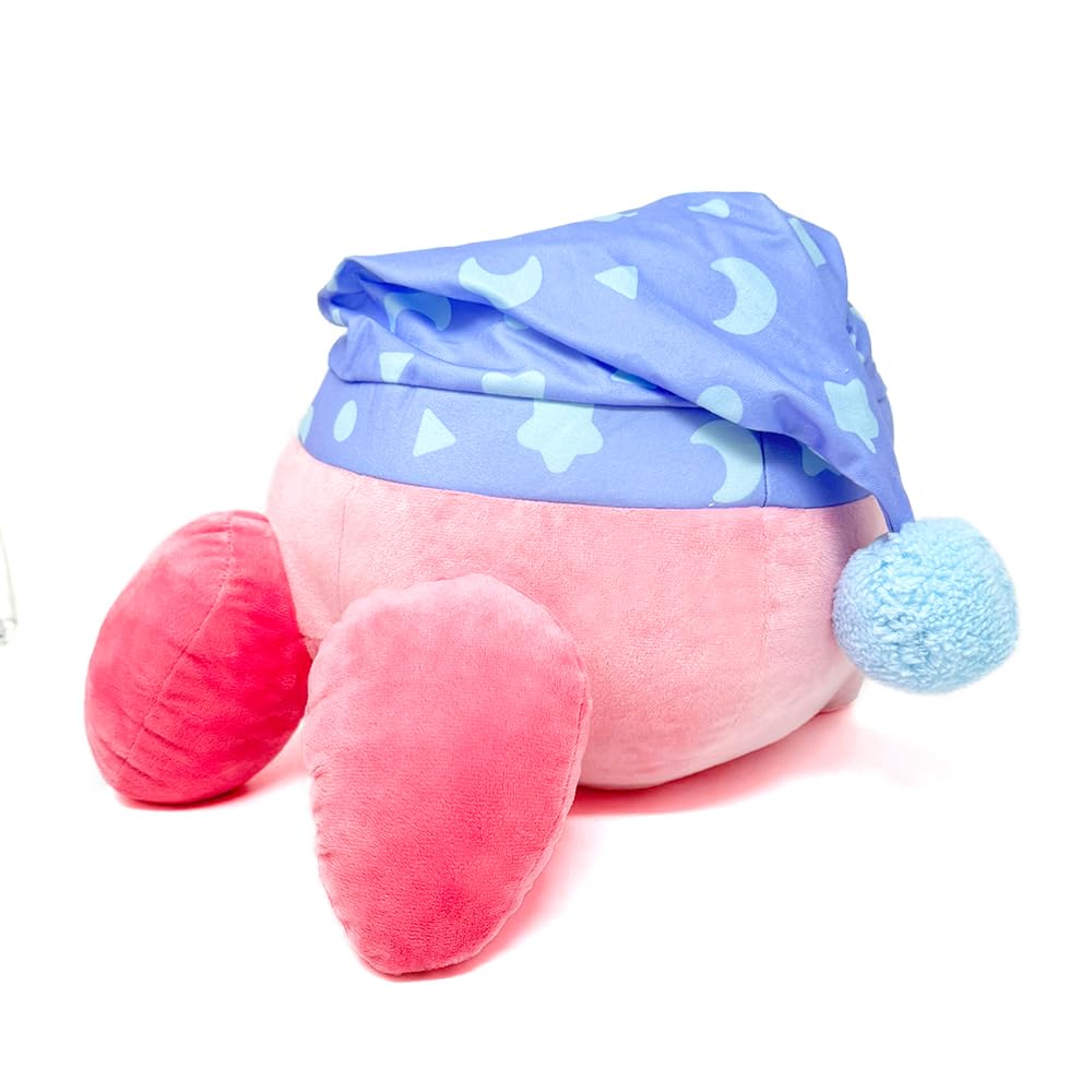 Kirby Sweet Dreams BIG Lying Plush with Toy Diamond, Approx. 25cm