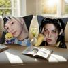 Regali Cuscini Arredamento Ufficio Casa Camera da Letto Divano Cuscino Auto Copricuscino 45x45cm Idol Cool F-Felixse cantante