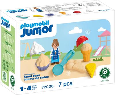 Playmobil Junior Sand Ice Cream Parlor 7 Pieces 72006 (4008789720061)