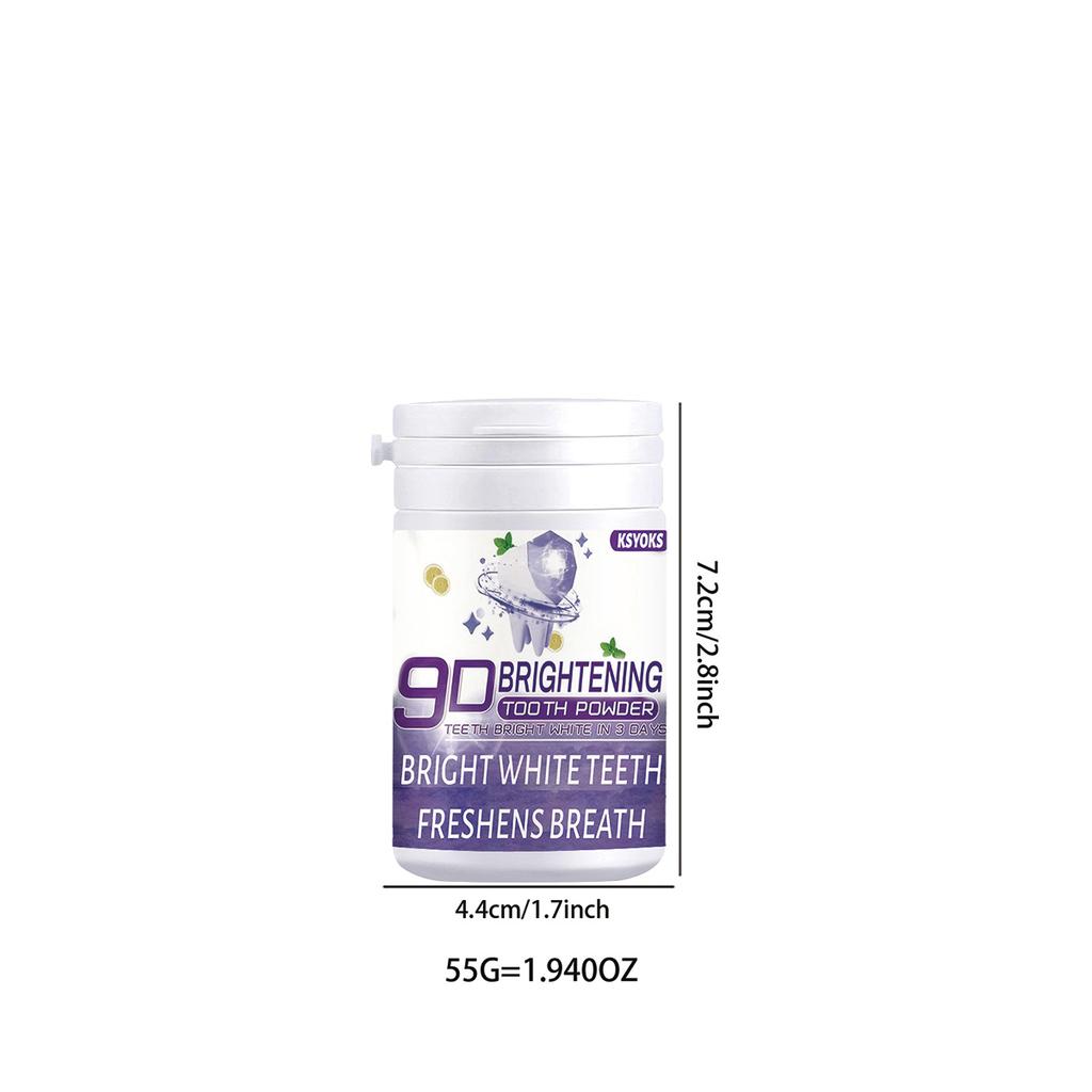 Remove Dirt and Help Create a Clean Oral Environment. Dental Powder Has a Gentle and Efficient Cleaning Power