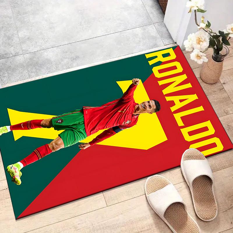 1pc Number 7 Soccer Design Printed Area Rug Carpet for Bedroom Living Room Home Decor Rugs Mat Non Slip Mat Rug for Bedside