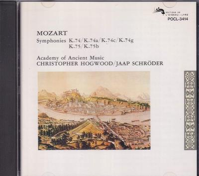 CD ACADEMY OF ANCIENT MUSIC - Symfoni nr. 10 i G-dur POCL3414 Japan Klassisk Begagnad