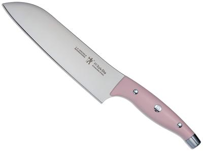 Zwilling Henckels Japan Style Elite Santoku Knife 180mm Peach Made In Santoku Stainless Steel Dishwasher Safe Made In Seki Gifu Prefecture Japanese