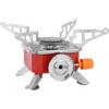 Portable Camping Stove Mini Outdoor Folding Metal Backpacking Gas Stove Windproof Furnace Cooking Burner for Hiking Picnic