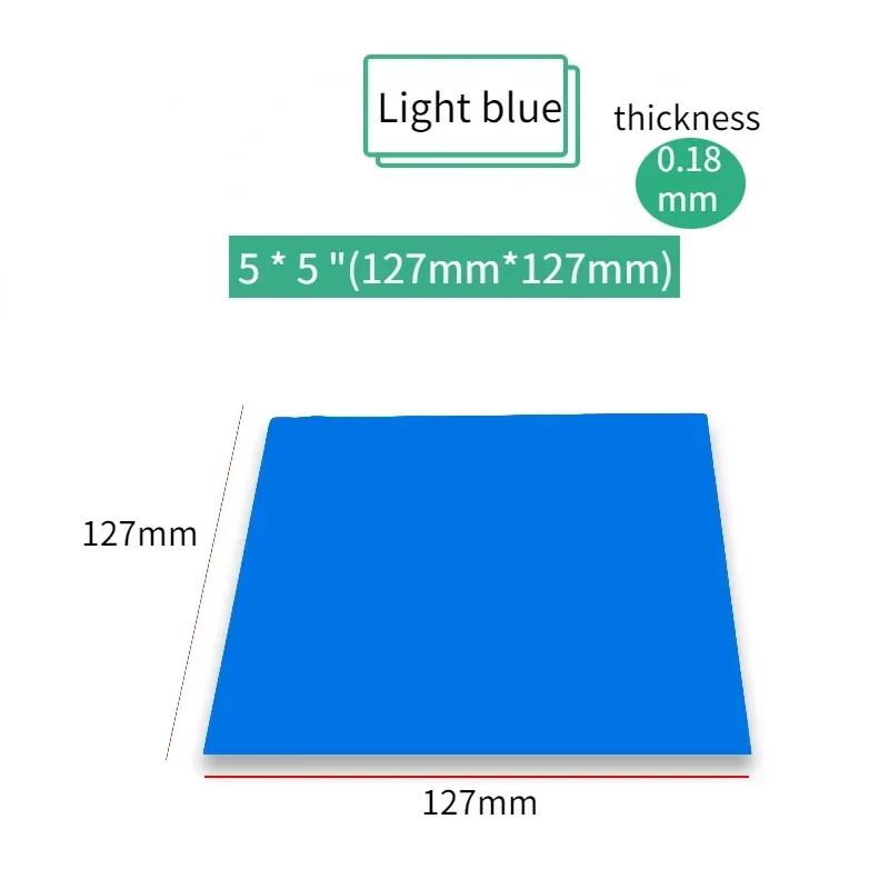 Non Sterile High Quality Dental Dam Natural Rubber Latex Dam Nnti-allergy 52pcs 5“x5” / 36pcs 6"x6" Oral Care Materials