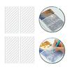 Diamond Art Zigzag Rulers Diamond Craft Grid Rulers Precise Diamond Placement Tool for Square Diamond Art Kits Crafting Accessories