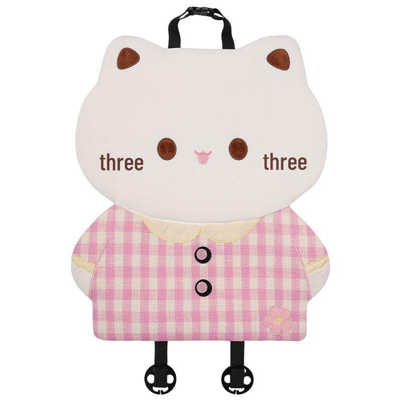 2026 Universal Cute Cat Car Seat Cushion - Comfortable, High-Quality, Four Seasons Half-Cover.