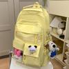 School Bag Children Elementary School Girls Junior High School High School College Students Cute Letter Backpack