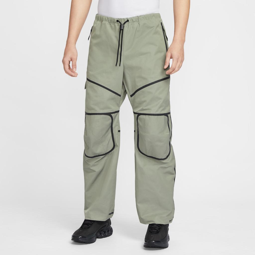 Nike Casual Pants Men's Light Green Gray/Black