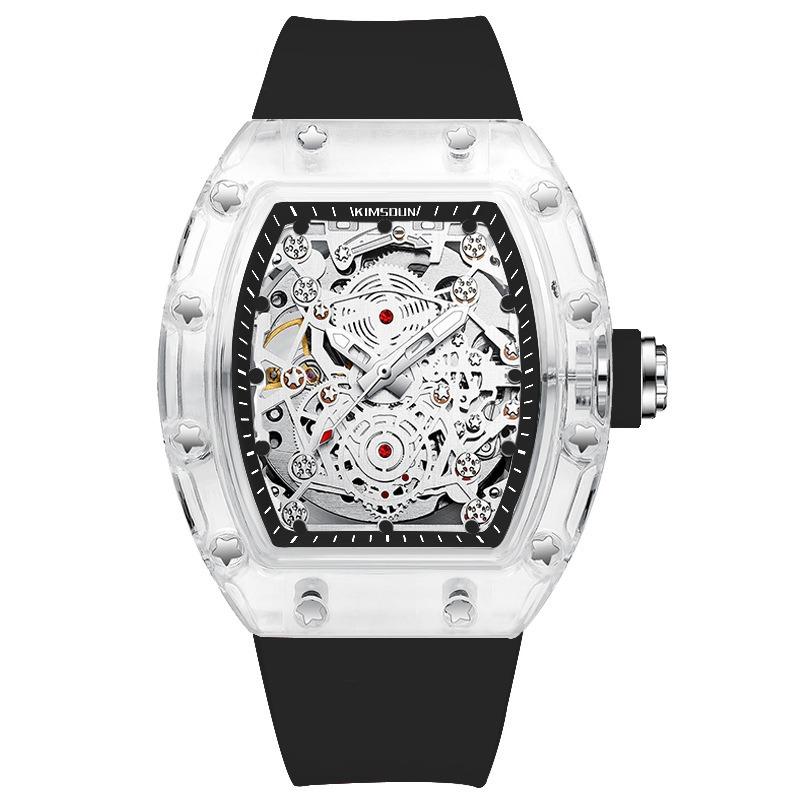 Kingston Transparent Hollow Mechanical Watch Men's Watch Fashion Men's Watch