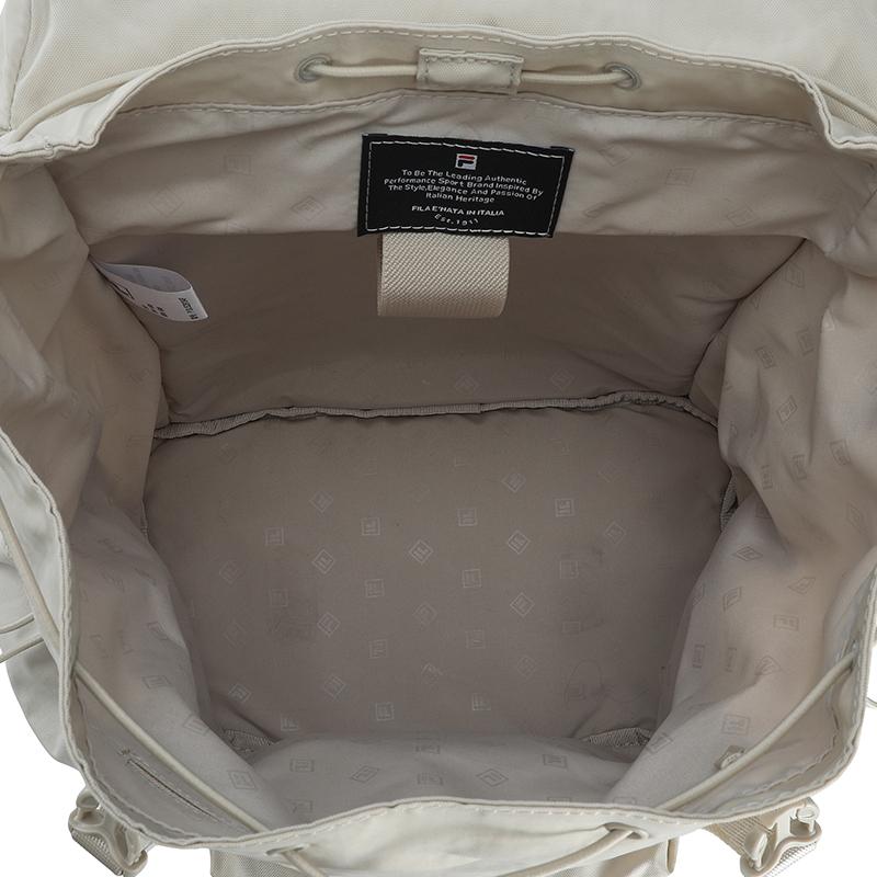 FILA Original Bear Daily Citywalk Fabric Backpack Unisex backpack Gray F13U529134FGY