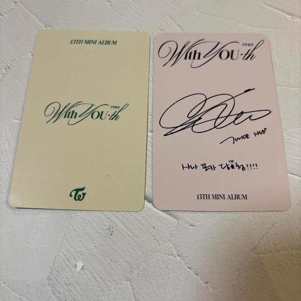 [USED] Twice with Youth Sana Trading Card Nemo