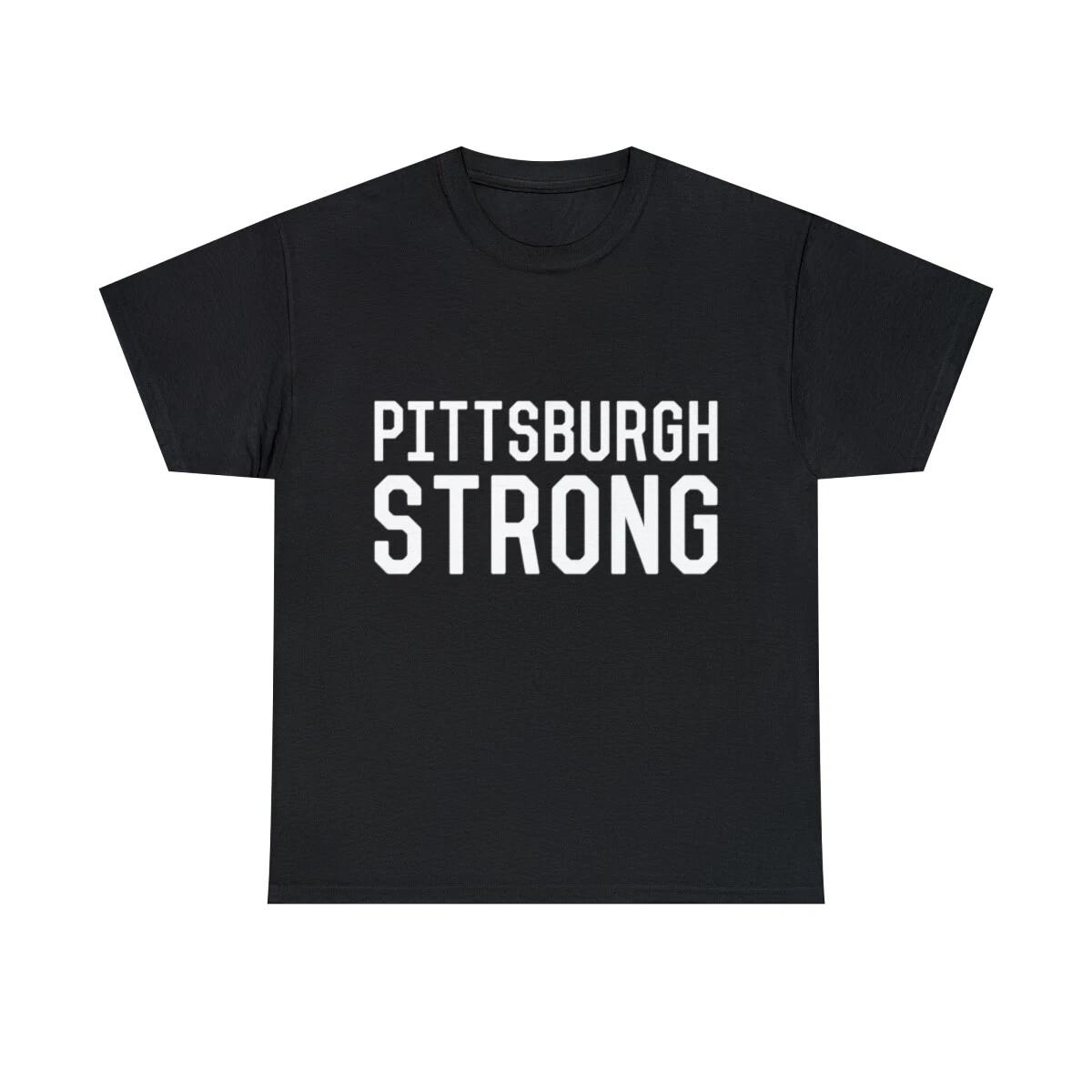 Pittsburgh Strong Graphic Tee Shirt, S-5XL S