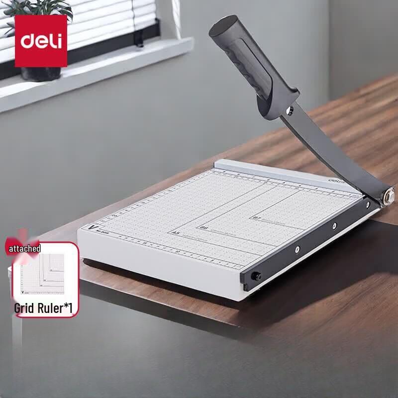 Deli Steel Paper Cutter CN plug (adapter included)