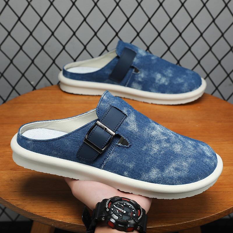 Hochwertige Modische Prägnante Herren Hausschuhe Retro Rutschfest Schuh Atmungsaktiv Weich Besohlt Freizeitschuhe für Männer zapatos de hombre