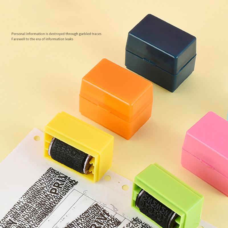 1pc Privacy Smear Confidentiality Stamp Identification Seal