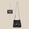 Ladies' New Leather Bucket Bag, Crossbody Bag, Large Capacity Chain Bag, Commuting Shoulder Bag