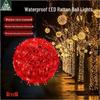 Low Voltage 50cm LED Vine Ball String Lights (5-Pack)