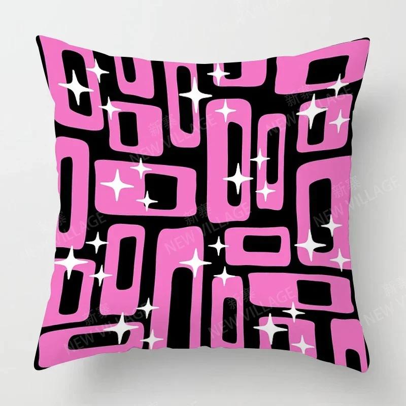 Nordic Fall Home Decor Autumn Throw Pillow Case Sofa Cushion Cover Modern  Geometry