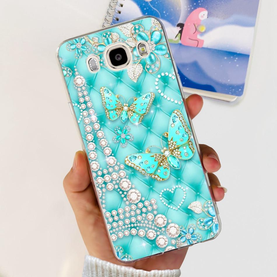 For Samsung Galaxy J5 2016 SM-J510F Phone Case Stylish Painted Soft Silicone TPU Back Cover For Samsung J5 SM-J500H j 5 2015