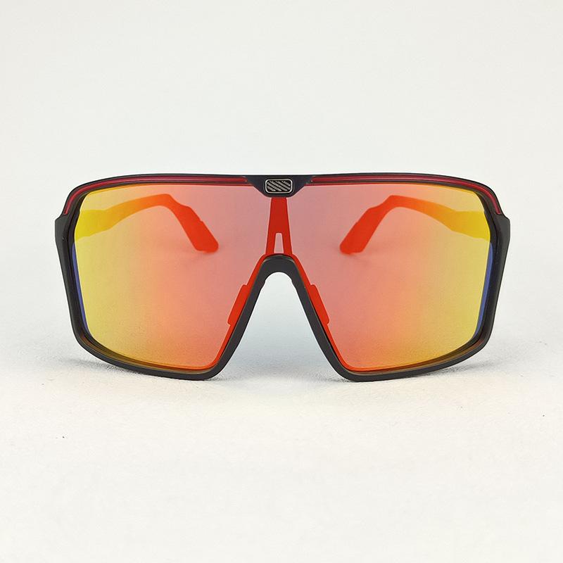 New UV Resistant Men's and Women's Large Frame Sunglasses Colorful Goggles Outdoor Cycling Goggles